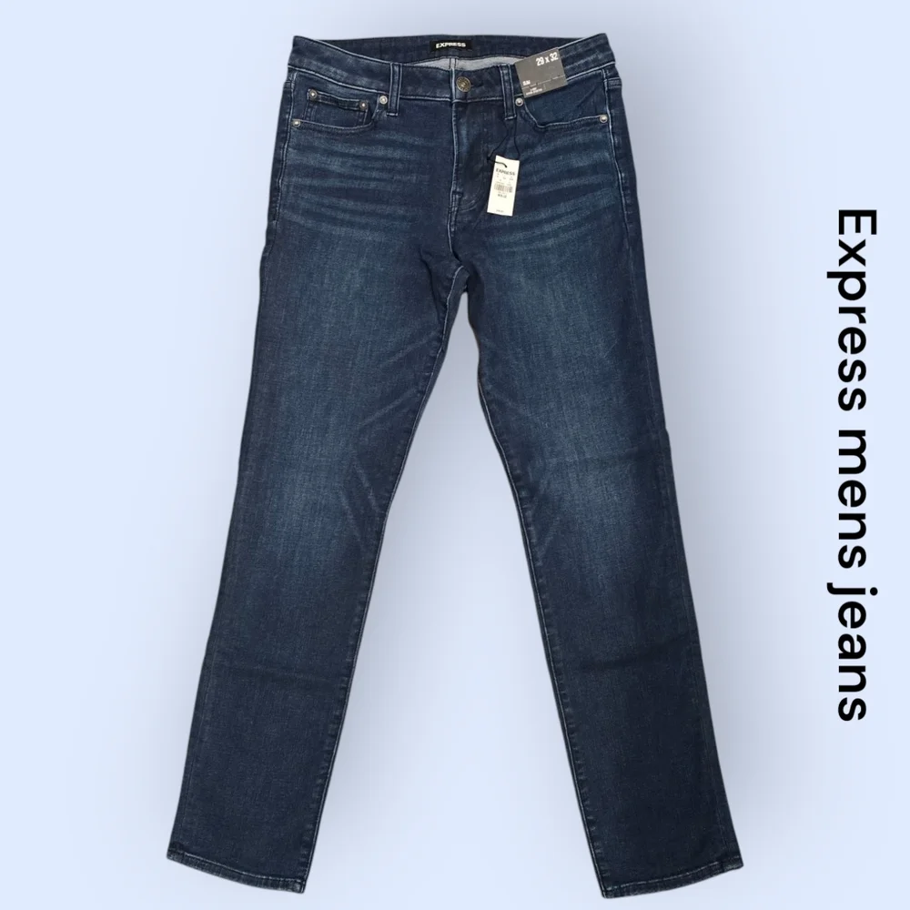Express Straight Dark Wash 4-Way‎ Hyper Stretch Jeans Mens Size 29/32